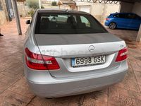 Usado Mercedes E350 231 CV (169 kW) 2009 Gris / plata Berlina