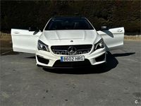 Usado Mercedes CLA220 AMG line 170 CV (125 kW) 2013 Blanco Berlina