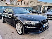 Usado Audi A6 S-Line 177 CV (130 kW) 2014 Negro Familiar