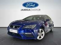 Usado Seat Leon FR 150 CV (110 kW) 2020 Azul Utilitario