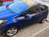 Usado Ford Fiesta Trend 82 CV (60 kW) 2017 Azul Berlina