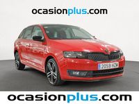 Usado Skoda Rapid Ambition 105 CV (77 kW) 2014 Rojo Utilitario