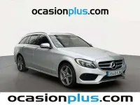 Usado Mercedes C220 170 CV (125 kW) 2018 Plateado Familiar
