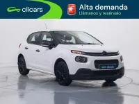 Usado Citroën C3 Live 68 CV (50 kW) 2018 Blanco Utilitario