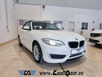 Usado BMW 218 150 CV (110 kW) 2015 Blanco Descapotable