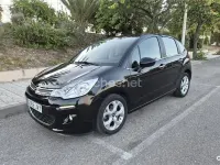 Usado Citroën C3 Feel 82 CV (60 kW) 2016 Negro Berlina