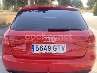 Usado Audi A4 143 CV (105 kW) 2010 Rojo Familiar