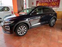 Usado VW T-Roc R-line 150 CV (110 kW) 2022 Negro SUV