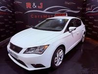 Usado Seat Leon Style 110 CV (80 kW) 2015 Blanco Berlina