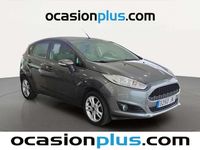Usado Ford Fiesta Trend 82 CV (60 kW) 2017 Gris Utilitario