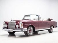 Usado Mercedes 220 SE 120 CV (88 kW) 1965 Burdeos Descapotable