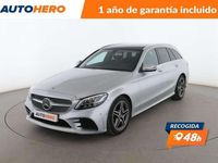 Usado Mercedes C220 196 CV (144 kW) 2020 Gris Familiar