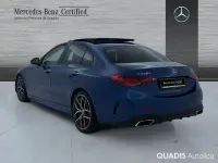 Usado Mercedes C220 200 CV (147 kW) 2021 Azul espectral Berlina
