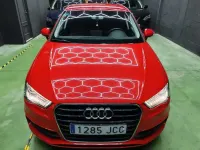 Usado Audi A3 Sportback S-Line 110 CV (80 kW) 2015 Rojo Utilitario