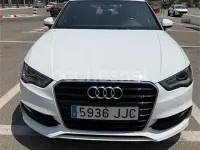 Usado Audi A3 S-Line 110 CV (80 kW) 2015 Blanco Berlina