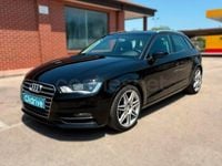 Usado Audi A3 Premium 122 CV (89 kW) 2014 Negro Berlina