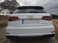 Usado Audi A3 S-Line 116 CV (85 kW) 2019 Blanco Berlina