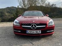 Usado Mercedes SLK200 184 CV (135 kW) 2016 Rojo Descapotable
