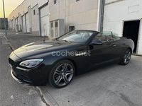 Usado BMW 640 Cabriolet 313 CV (230 kW) 2017 Negro Descapotable
