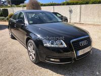 Usado Audi A6 170 CV (125 kW) 2010 Negro Berlina