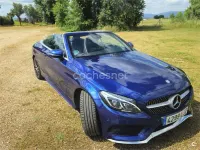 Używany Mercedes C220 170 KM (125 kW) 2017 Niebieski Kabriolet