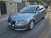 Usado Audi A3 Ambition 125 CV (91 kW) 2011 Gris / plata Utilitario