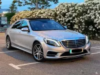 Usado Mercedes S350 258 CV (189 kW) 2015 Gris / plata Berlina
