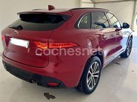 Usado Jaguar F-Pace R-Sport 240 CV (176 kW) 2017 Granate SUV