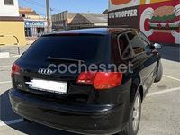 Usado Audi A3 Ambition 125 CV (91 kW) 2008 Negro Utilitario