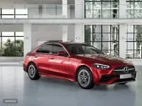 Usado Mercedes C220 199 CV (146 kW) 2022 Rojo Berlina