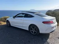 Usado Mercedes C220 194 CV (142 kW) 2018 Blanco Coupe