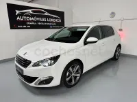 Usado Peugeot 308 Allure 130 CV (95 kW) 2015 Blanco Berlina
