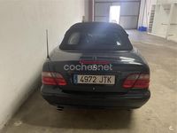 Usado Mercedes CLK200 Avantgarde 136 CV (100 kW) 2000 Negro Descapotable