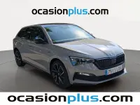 Usado Skoda Scala Monte Carlo 150 CV (110 kW) 2022 Gris Utilitario