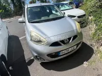 Usado Nissan Micra Tekna 98 CV (72 kW) 2015 Gris / plata Utilitario