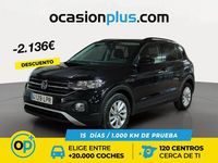 Usado VW T-Cross Advance 110 CV (80 kW) 2021 Negro SUV