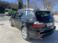Usado BMW X3 177 CV (130 kW) 2009 Negro SUV