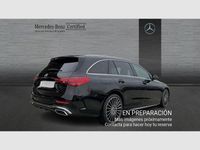 Usado Mercedes C220 AMG line 200 CV (147 kW) 2024 Azul sodalita Familiar