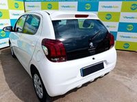 Usado Peugeot 108 Active 72 CV (52 kW) 2021 Blanco Utilitario