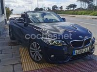 Usado BMW 218 150 CV (110 kW) 2016 Negro Descapotable