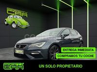 Usado Seat Leon FR 190 CV (139 kW) 2019 Gris / plata Berlina