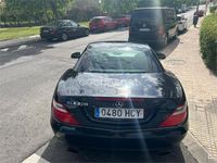 Usado Mercedes SLK200 184 CV (135 kW) 2011 Negro Descapotable
