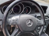 Usado Mercedes C200 Avantgarde 136 CV (100 kW) 2012 Azul Berlina