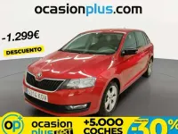 Usado Skoda Rapid Ambition 95 CV (69 kW) 2018 Rojo Utilitario
