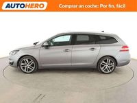 Usado Peugeot 308 Allure 125 CV (91 kW) 2016 Gris Utilitario
