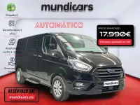 Usado Ford Transit Custom Sport 170 CV (125 kW) 2018 Negro Familiar