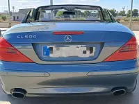 Usado Mercedes SL500 306 CV (225 kW) 2004 Azul Descapotable
