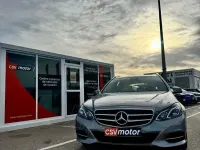 Usado Mercedes E300 231 CV (169 kW) 2014 Gris Familiar
