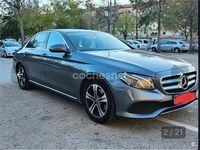 Usado Mercedes E200 184 CV (135 kW) 2018 Gris / plata Berlina