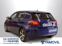 Usado Peugeot 308 Allure 110 CV (80 kW) 2019 Azul Berlina